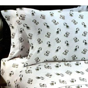 Berkshire-Blanket-Home Snoopy Halloween sheet set